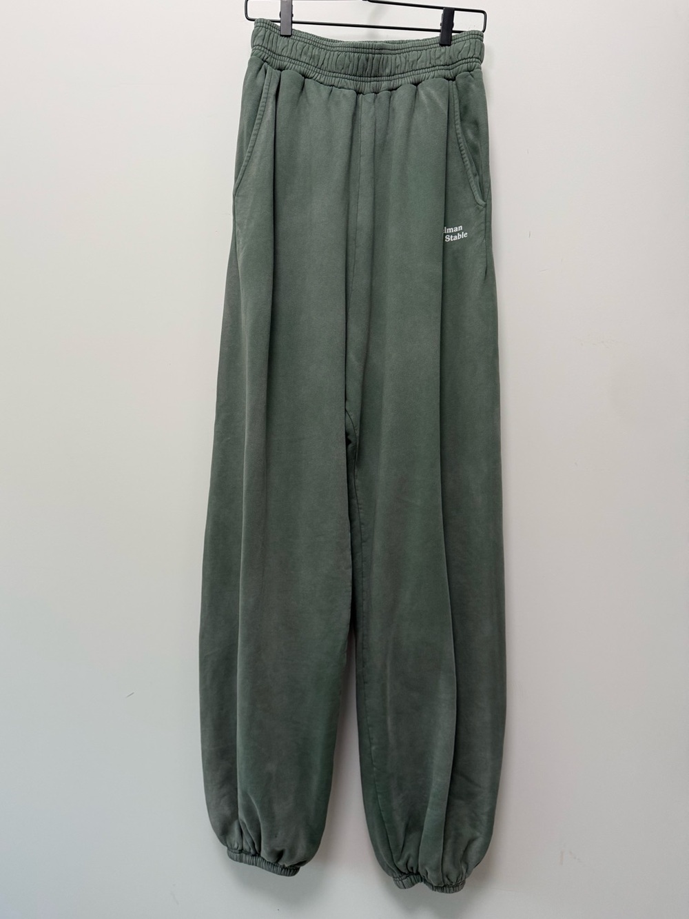 Siegelman racing stable heavyweight cotton sweatpants.